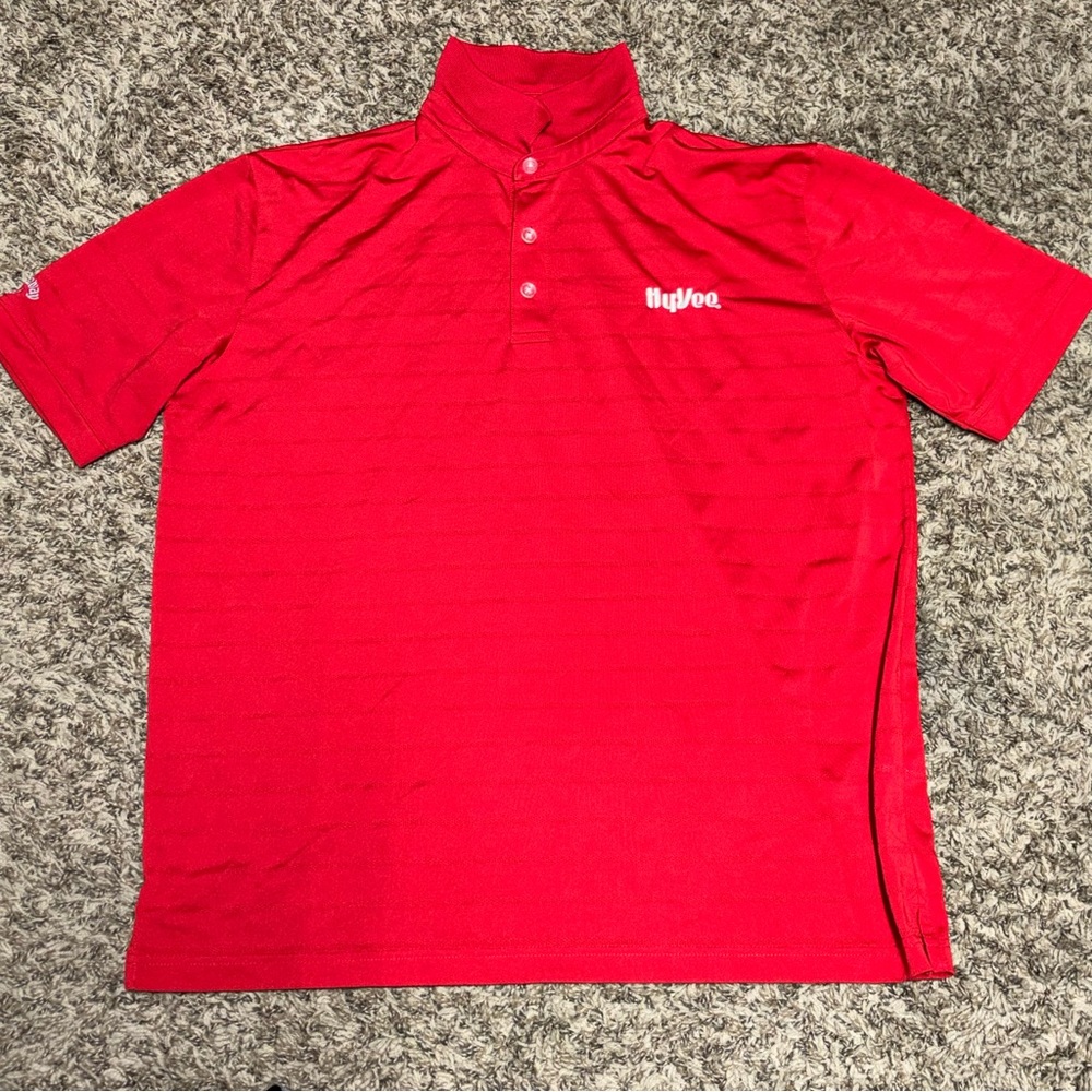 Hyvee Button Up polo